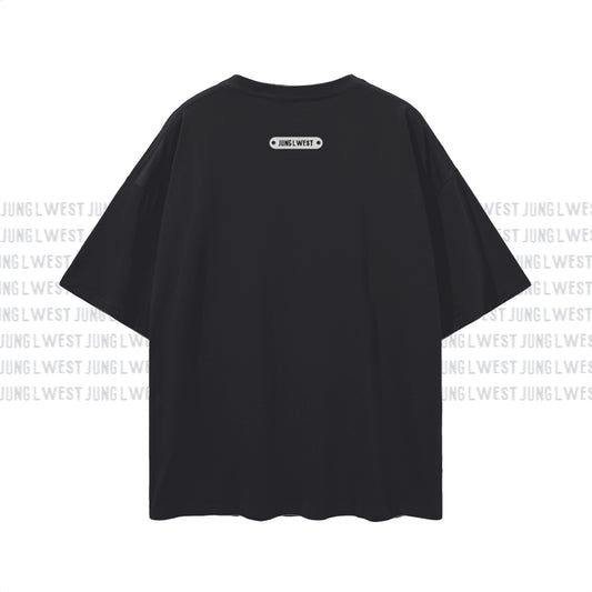 Jung L West | DisOrder Live | Oversize Deep Drop Shoulder Tee - JUNG L WEST