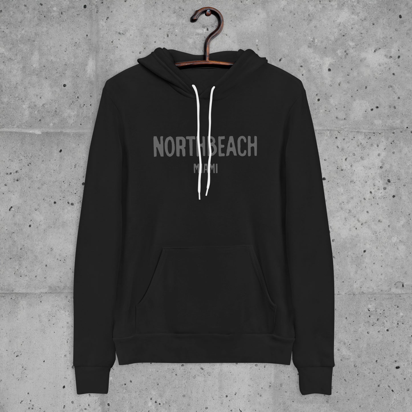 JLW 1.26 | NorthBeach Miami | Unisex Hoodie | White/Black - JUNG L WEST