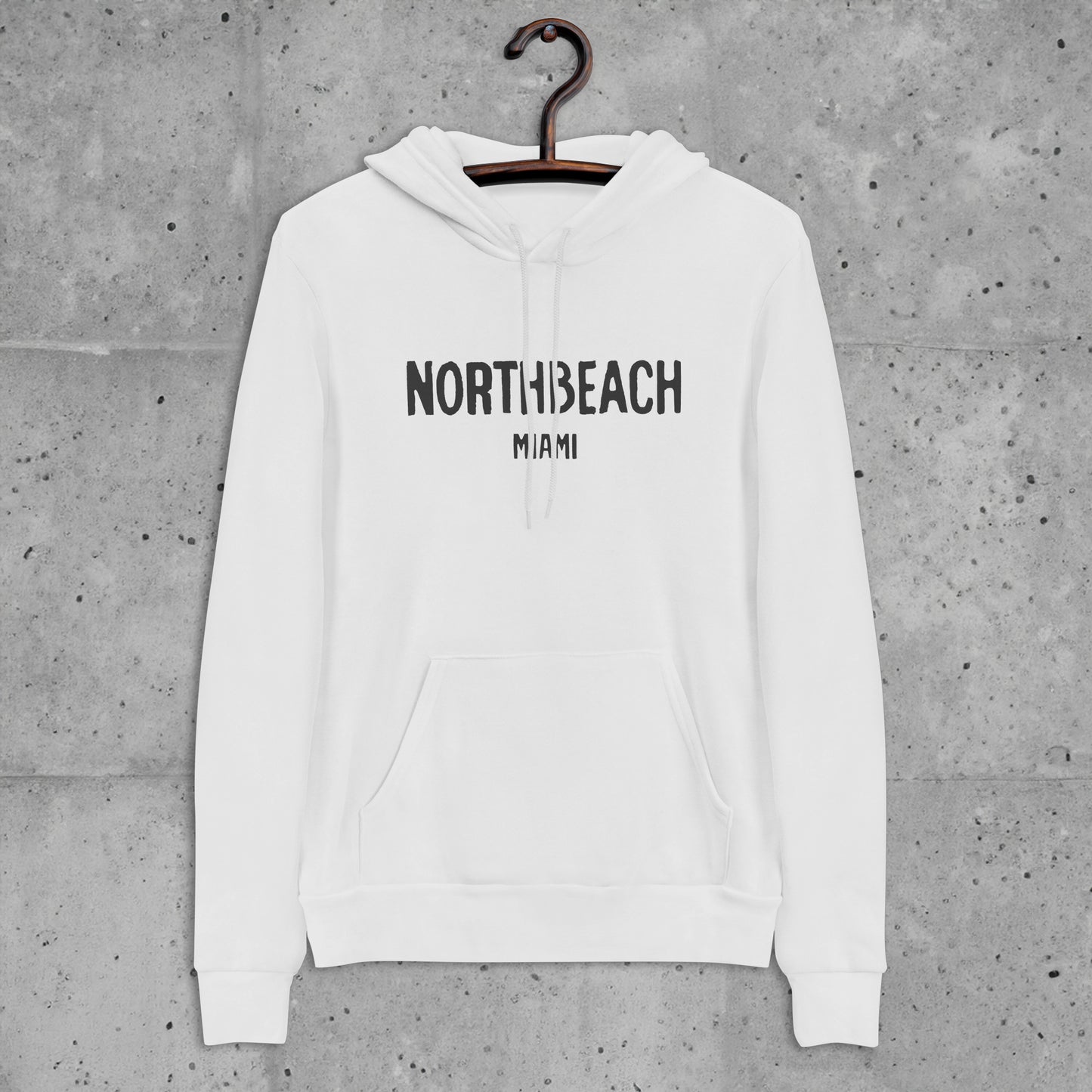JLW 1.26 | NorthBeach Miami | Unisex Hoodie | White/Black - JUNG L WEST