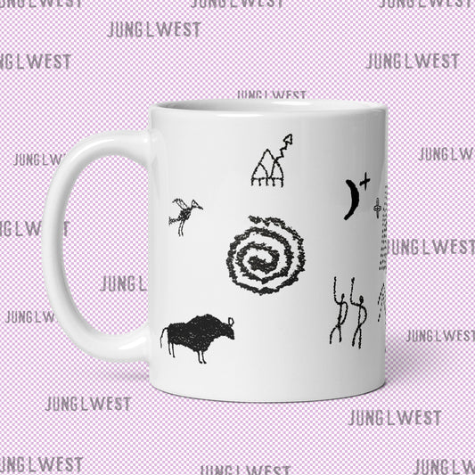 Rock Art | Ceramic Coffee Mug - JUNG L WEST
