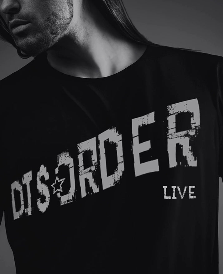 DISORDER LIVE FONT | Streetwear Apparel | PNG File | Copyright License
