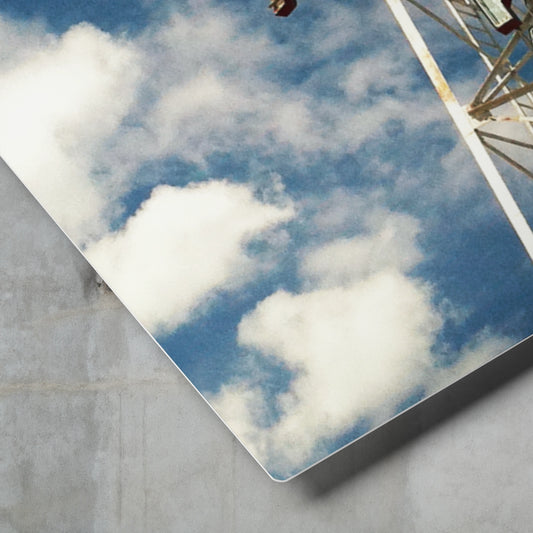 Downtowner Motel | 12×12 Metal Print - JUNG L WEST