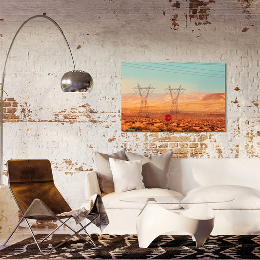 100 Fahrenheit Arizona | 36×24 Metal Print - JUNG L WEST