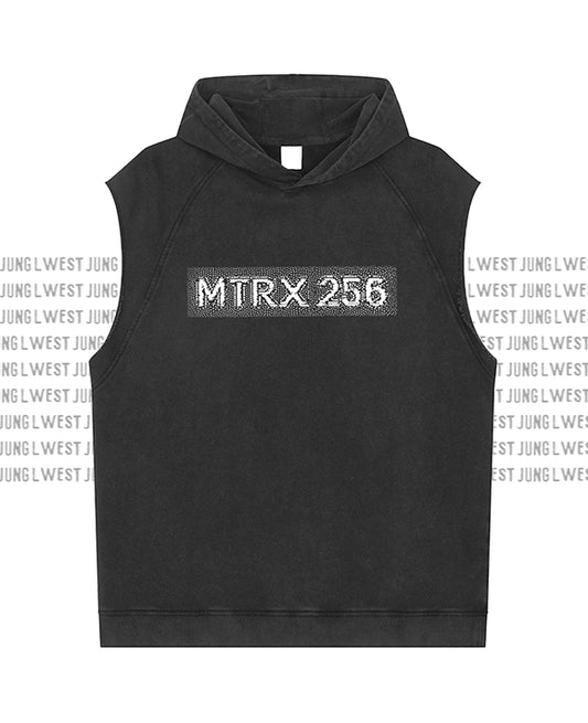 Oversize Sleeveless Hoodie AZTEX JUNGLWEST