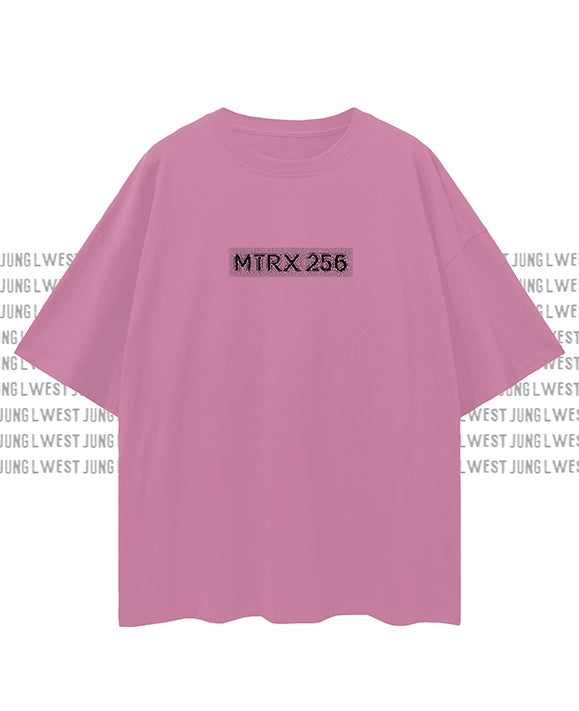 MTRX256 AZTEX | Unisex Oversize Deep Drop Shoulder T