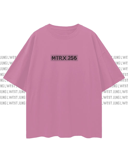 MTRX256 AZTEX | Unisex Oversize Deep Drop Shoulder T