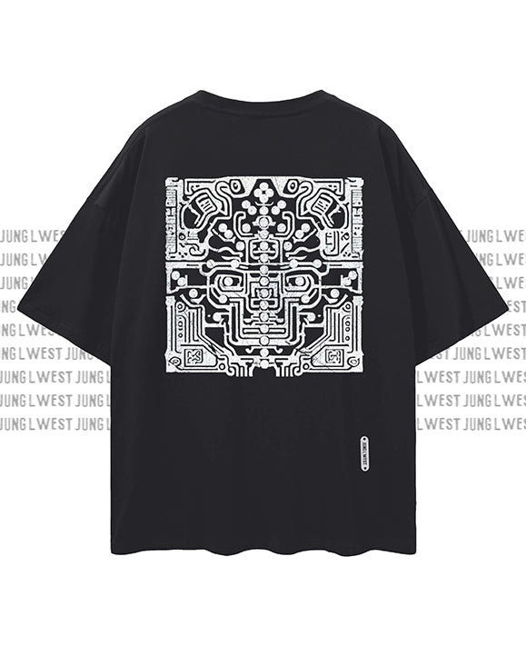 Junglwest mtrx256 oversize t black