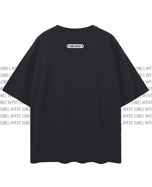 MTRX256 COYOTE | Unisex Oversize Deep Drop Shoulder T