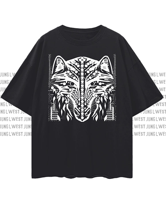 MTRX256 COYOTE | Unisex Oversize Deep Drop Shoulder T