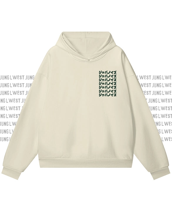Yokai JAPANOISE | Oversize Heavyweight Hidden Pocket Fleece Hoodie Unisex