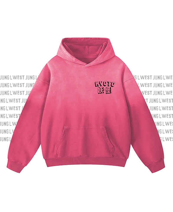 Yokai Kyoto | Heavyweight Sunfade Oversized Hoodie