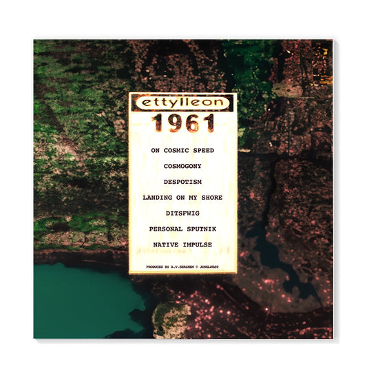 Album cover with text 'ettylleon 1961' over a textured background