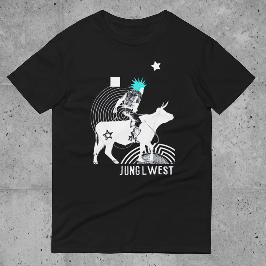 Jung L West AD ASTRA | Short-Sleeve Unisex Graphic Tee Front