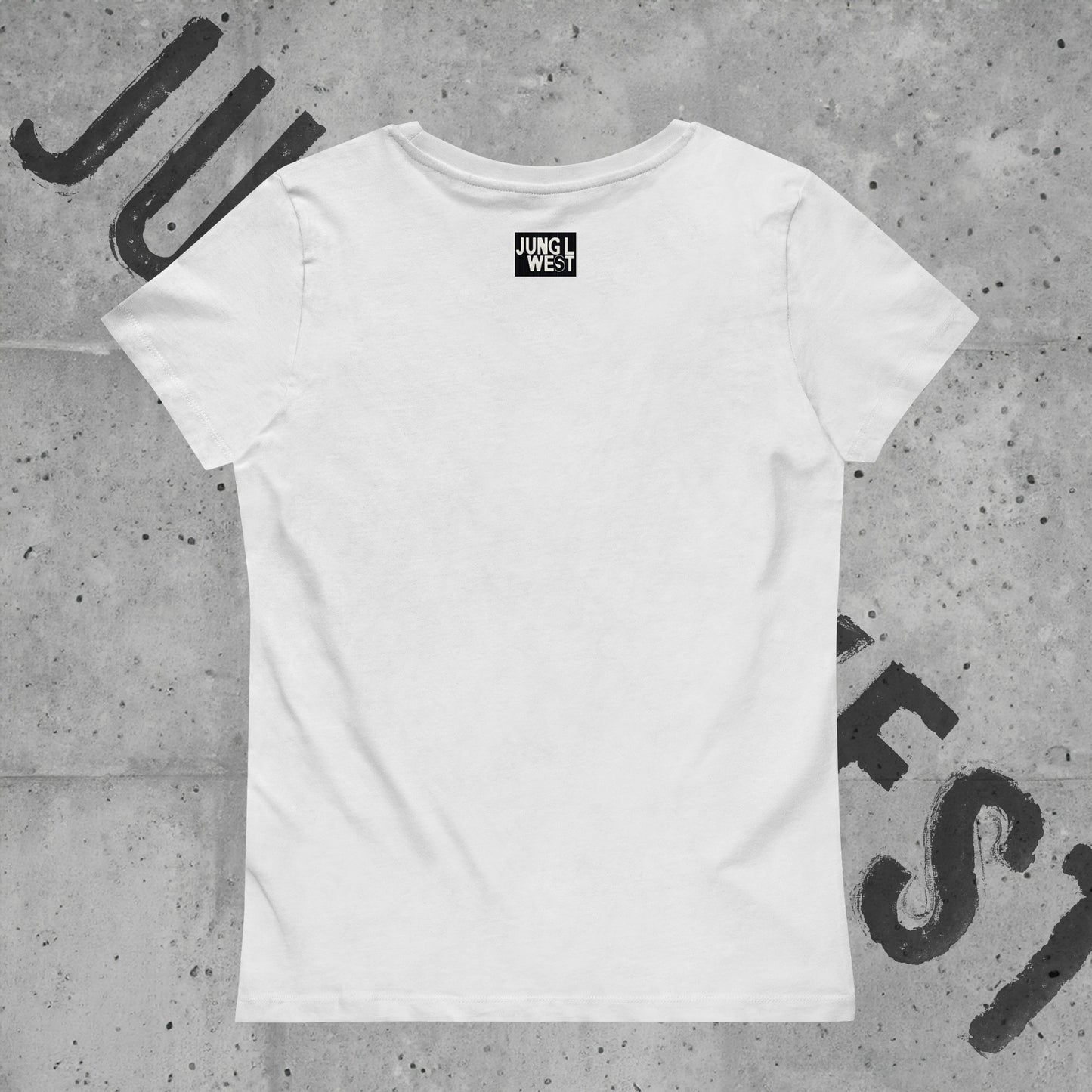 Jung L West - Lone Star - graphic t - back