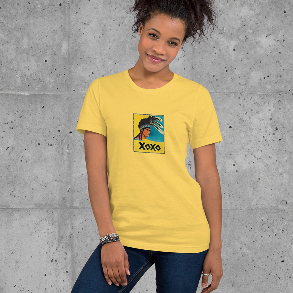 JLW 1.17 Xoxo | Unisex Staple Cotton T-Shirt | Vintage Yellow