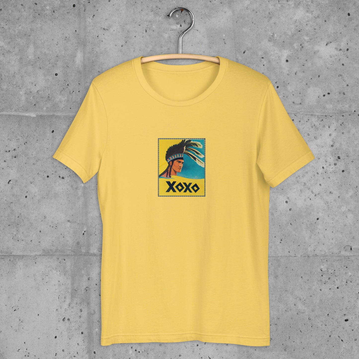 JLW 1.17 Xoxo | Unisex Staple Cotton T-Shirt | Vintage Yellow