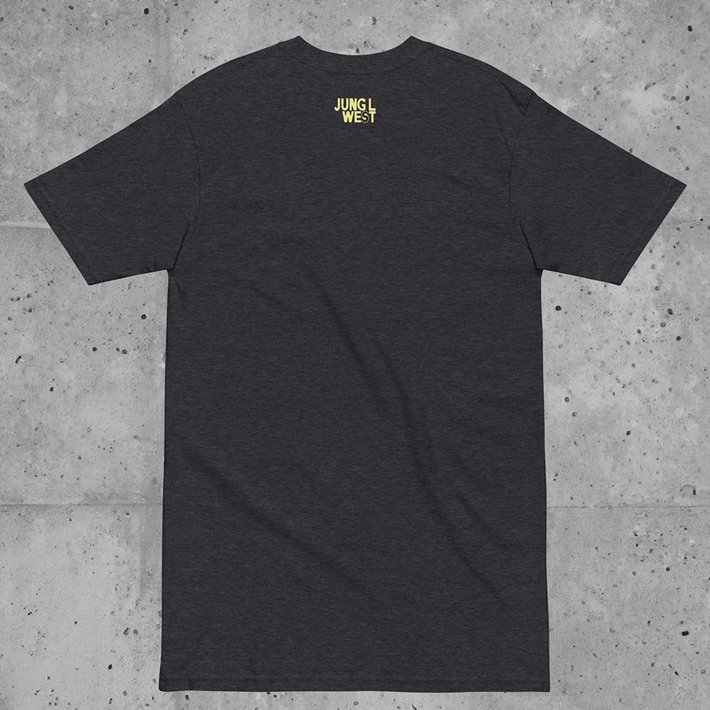 JLW 1.25 | NEW MEXICO | Men’s Premium Heavyweight Tee / Charcoal Heather