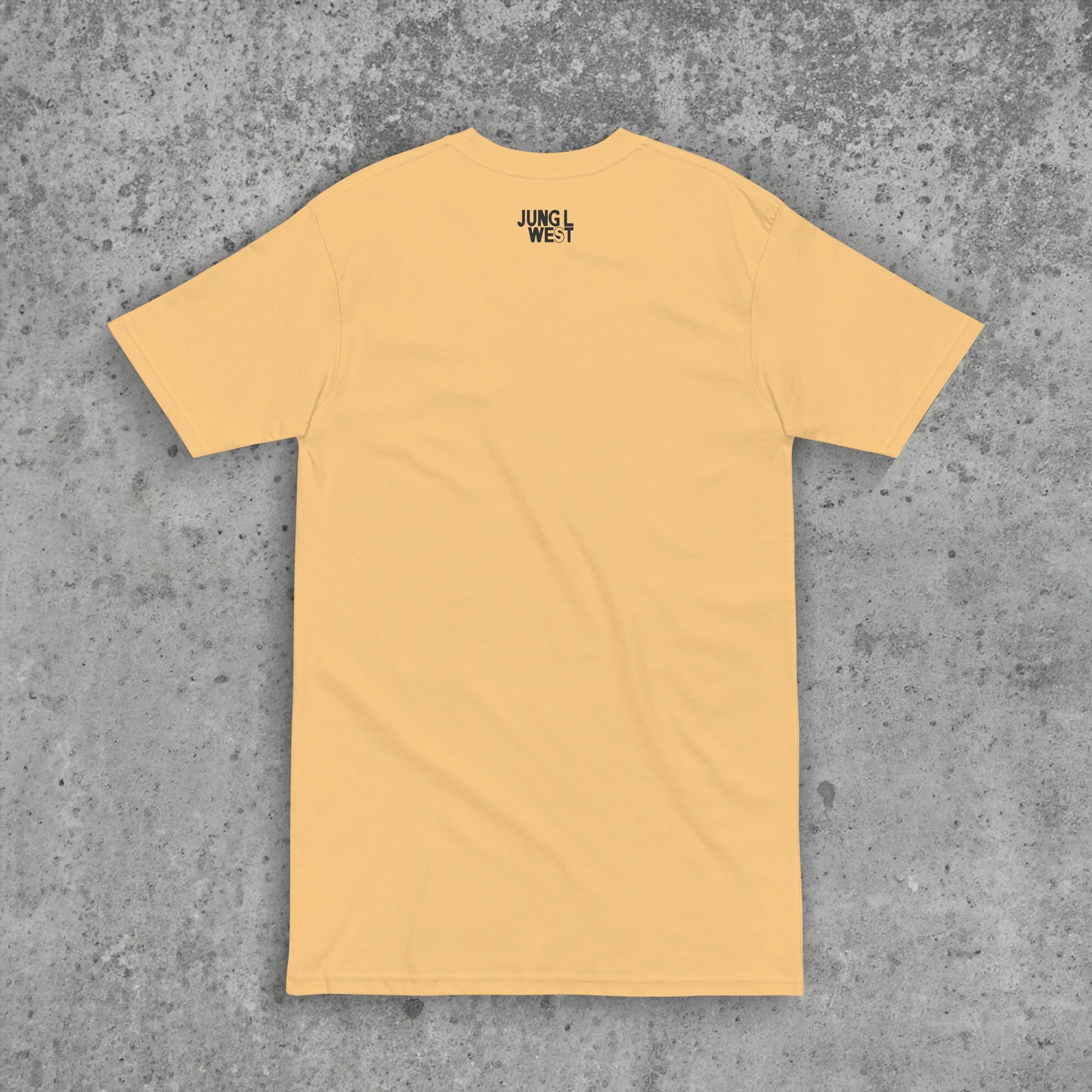 JLW 1.32 | Glasgow Punk National | Men’s premium heavyweight T / Vintage Gold - JUNG L WEST