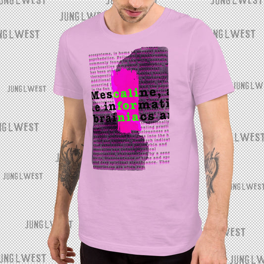 CALIFORNIA PSY | Unisex Cotton Tee / Lilac - JUNG L WEST