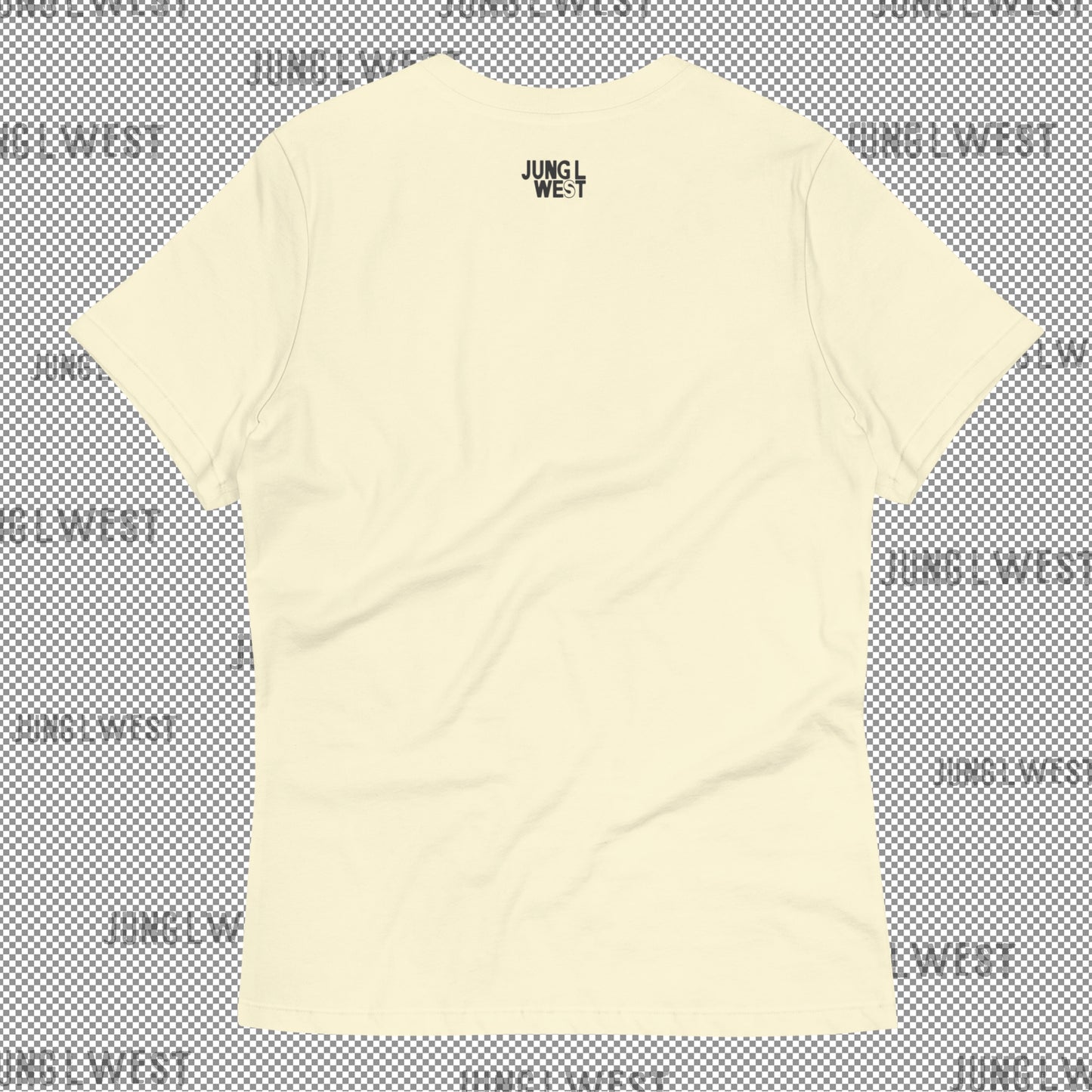 Jung L West NoTuPerra Women's Relax Fit Cotton T Flat Citron Back