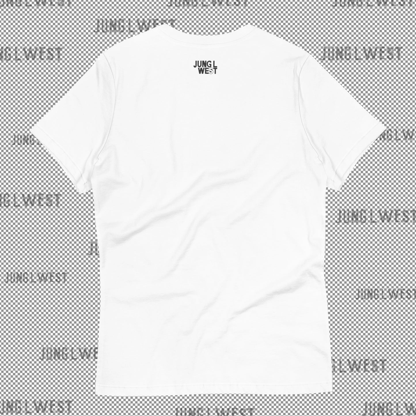 Jung L West NoTuPerra Women's Relax Fit Cotton T Flat White Back