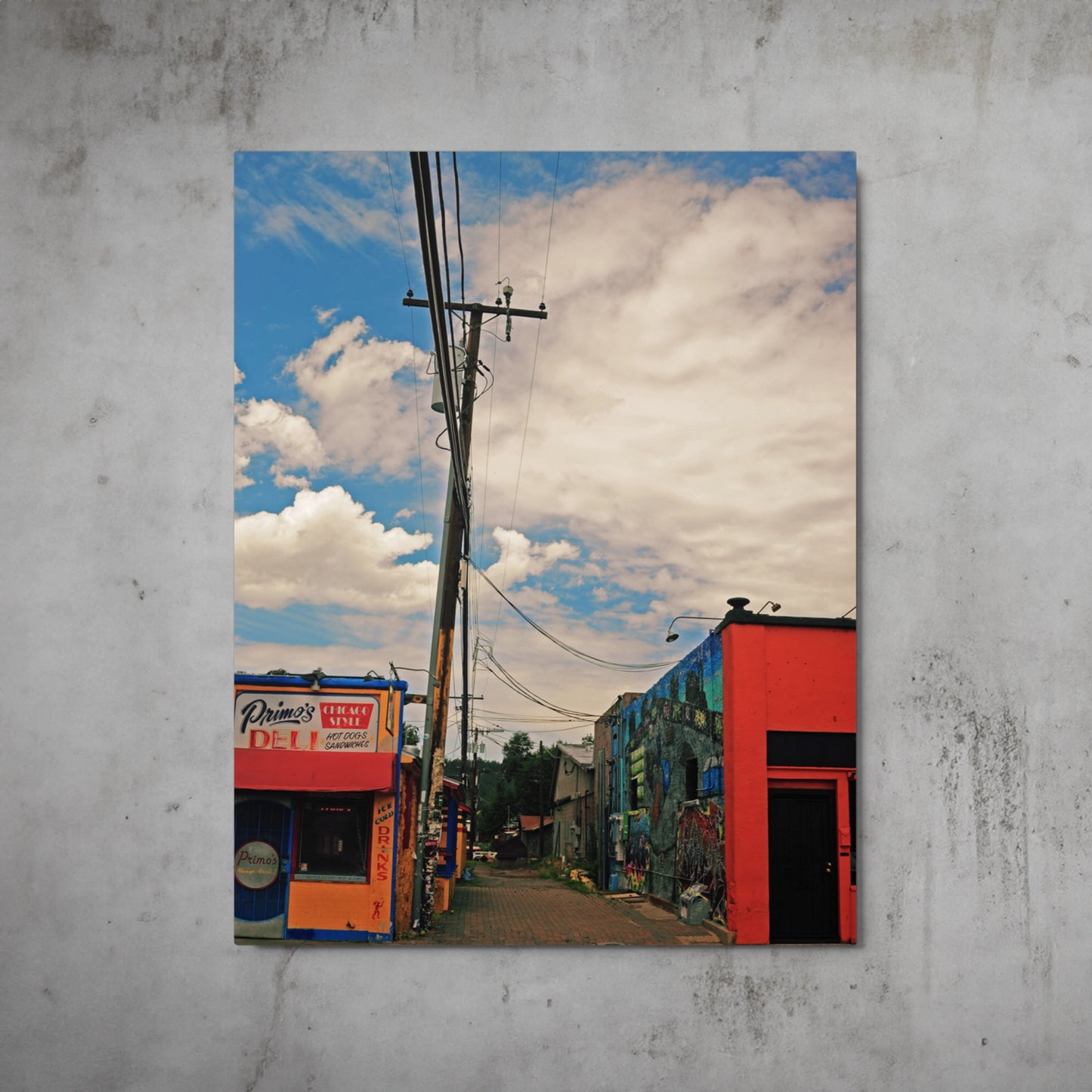 Flagstaff Alley | 14×11 Metal Print