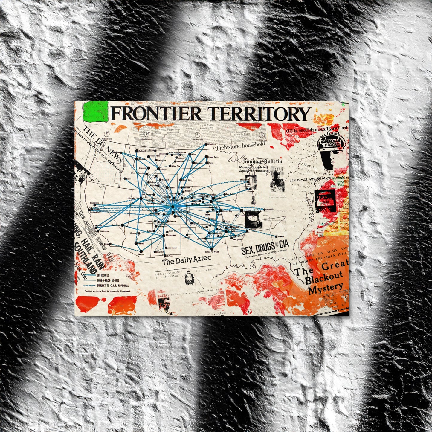 Frontier Territory | 11″×14″ Metal Print