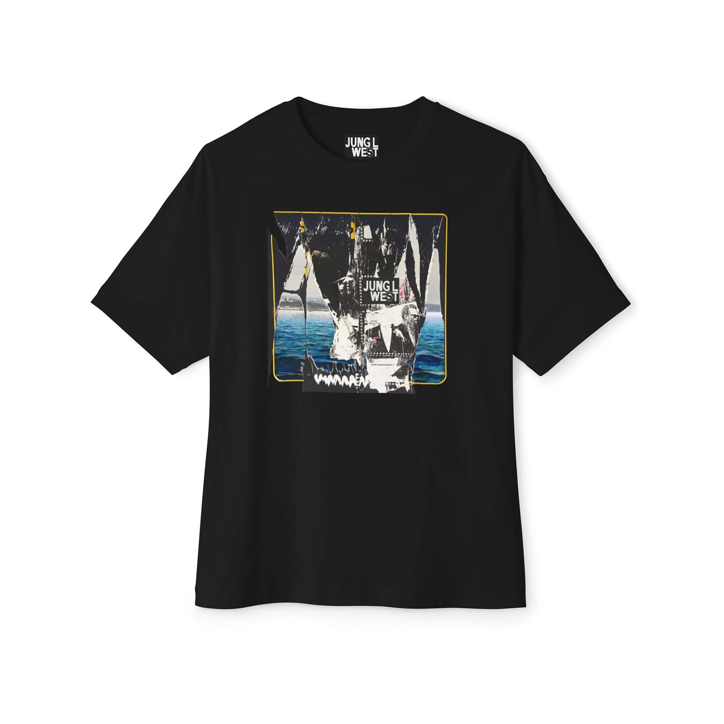 Oversize Cotton T-Shirt Streetwear Comfort Front Jung L West