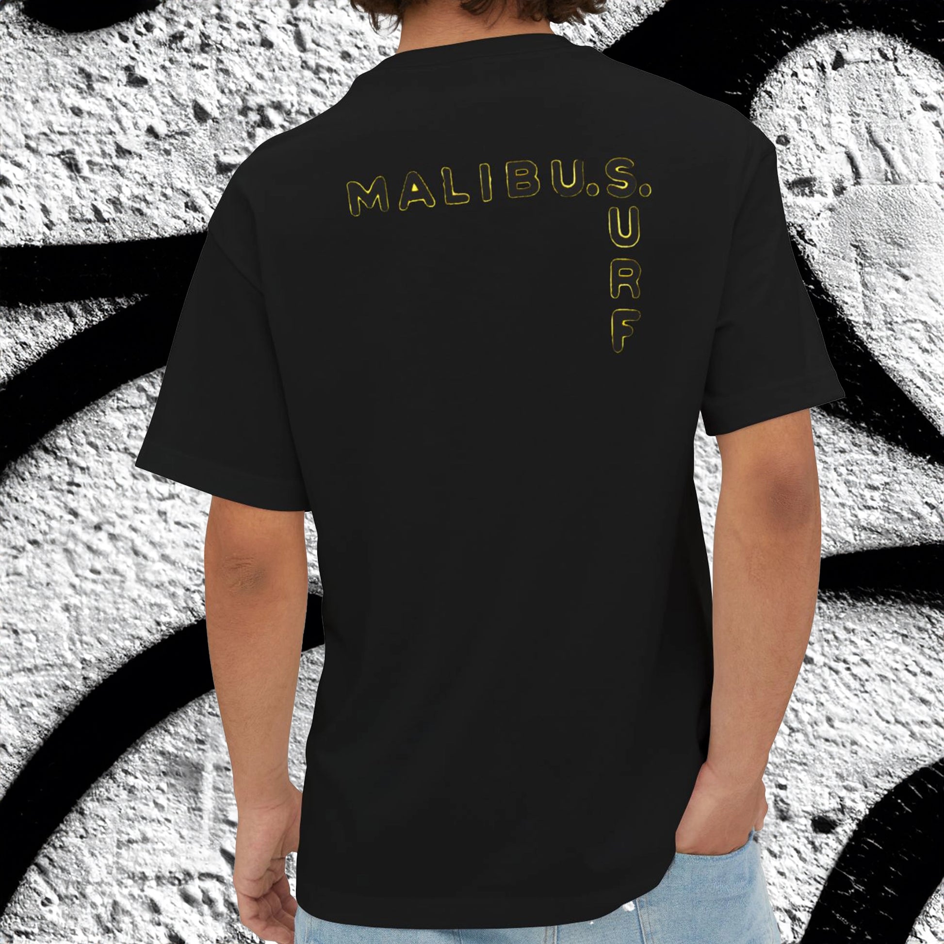 Oversized Cotton T-Shirt Streetwear Comfort Back Jung L West