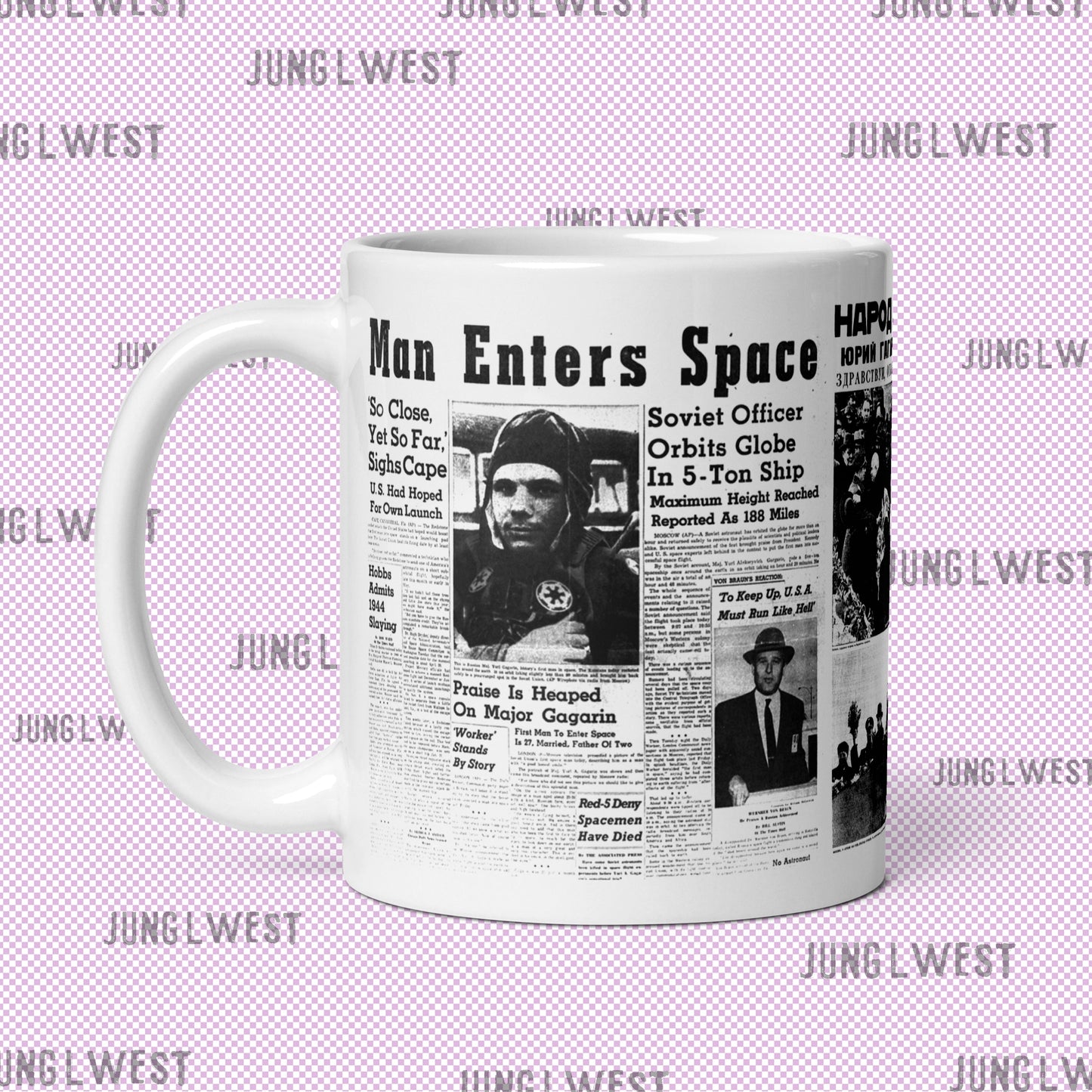 1961 Man in Space | Ceramic Coffee Mug