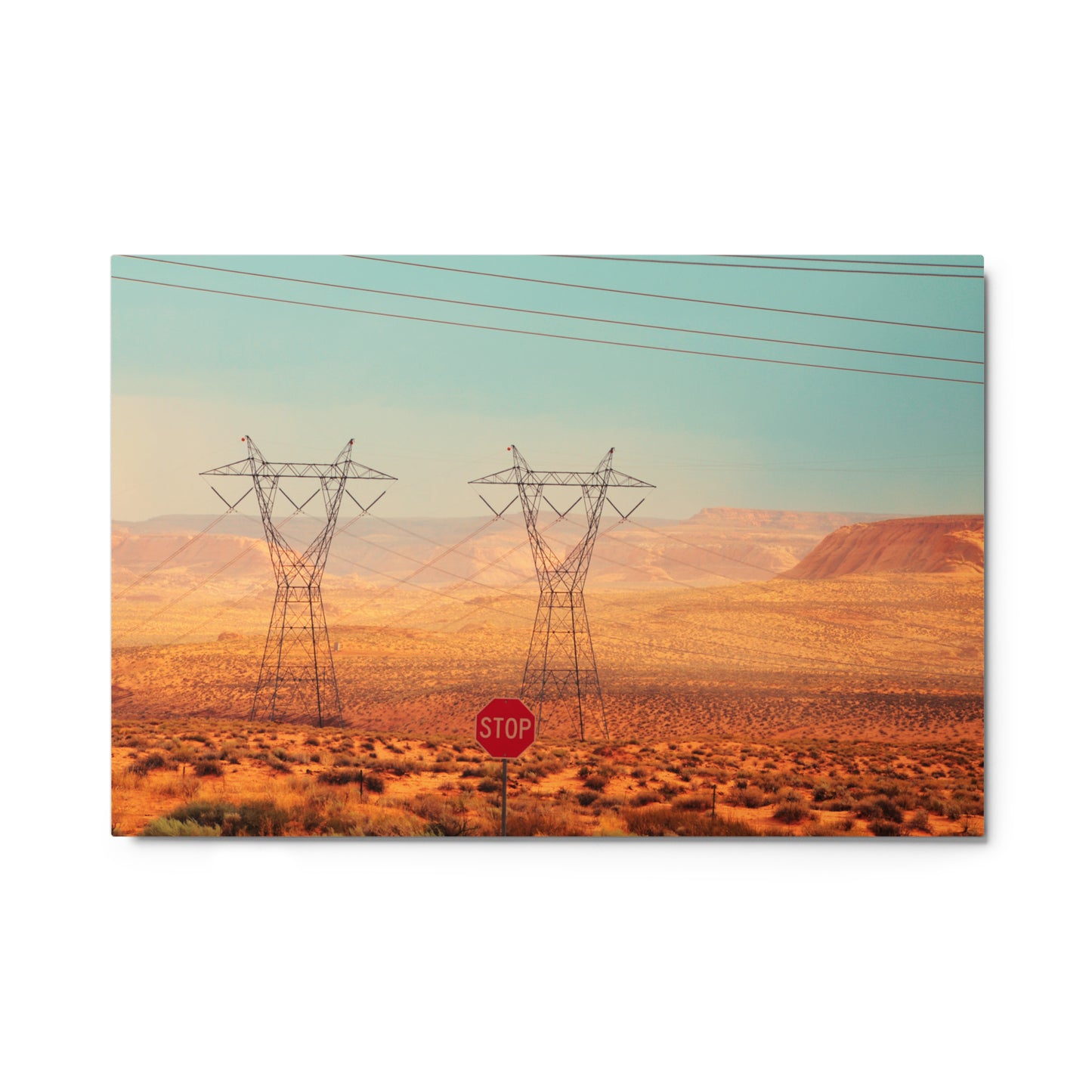 100 Fahrenheit Arizona | 36×24 Metal Print