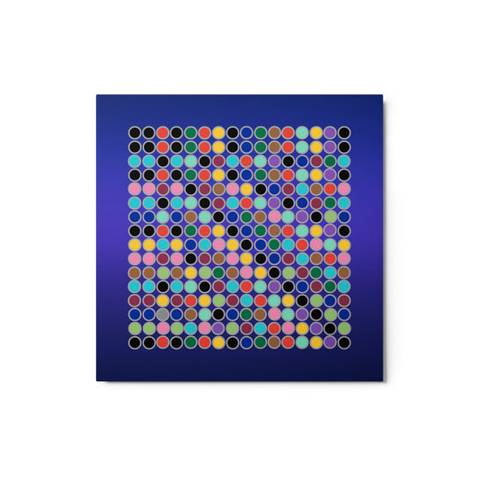 MTRX256 | 12×12 Metal Print